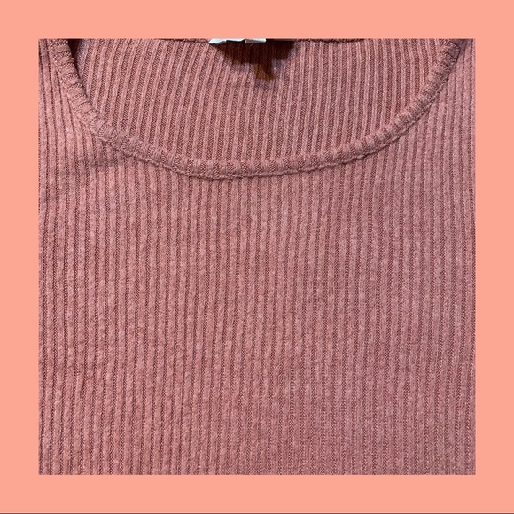 Lucky Brand Ruffle Sleeve Rib Knit Sweater - Picture 5 of 6